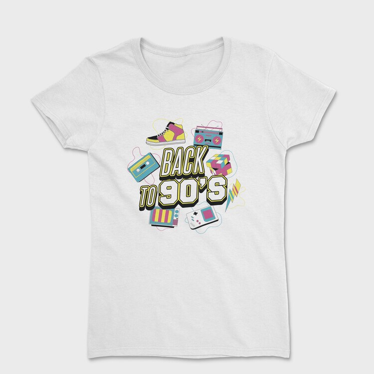 Tricou Femei, Back to 90 S