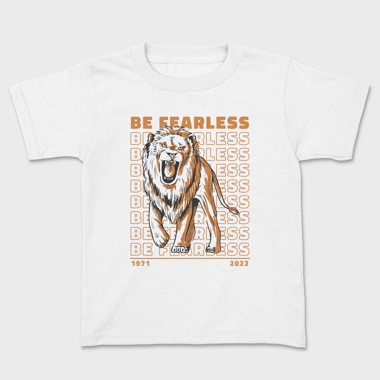 Be Fearless Lion, Tricou Copii