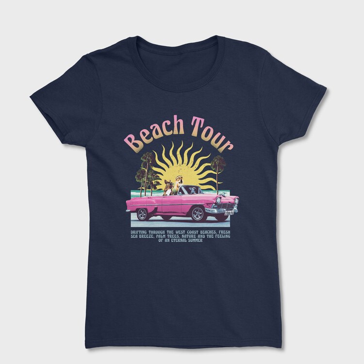 Tricou Femei, Beach Tour