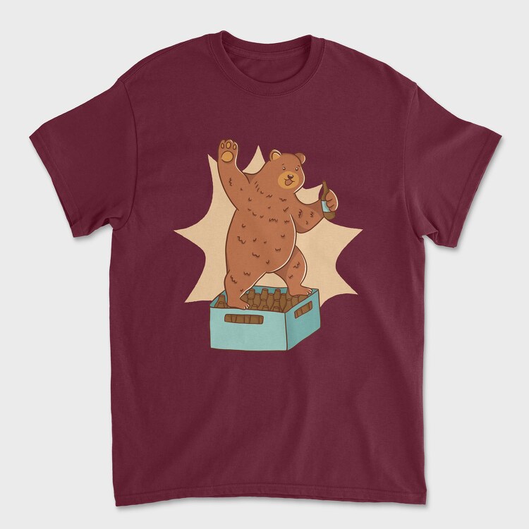 Tricou Barbati (Unisex), Bear Beer