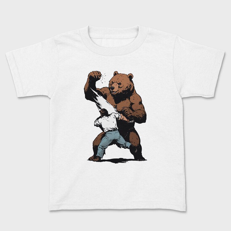 Tricou Copii, Bear Figth