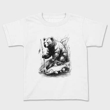 Bear Fishing, Tricou Copii