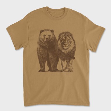 Bear Lion, Tricou Barbati (Unisex)