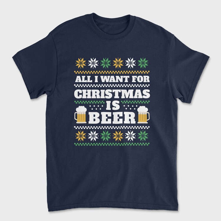 Tricou Barbati (Unisex), Beer Ugly Sweater 2