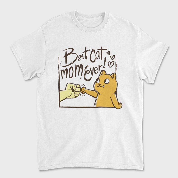 Tricou Barbati (Unisex), Best Cat Mom Ever