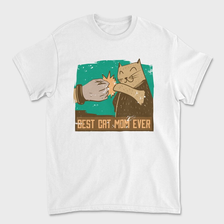 Best Cat Mom, Tricou Barbati (Unisex)