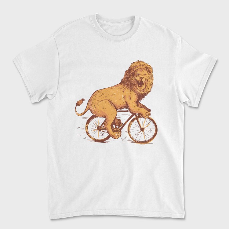 Bicicle Lion, Tricou Barbati (Unisex)