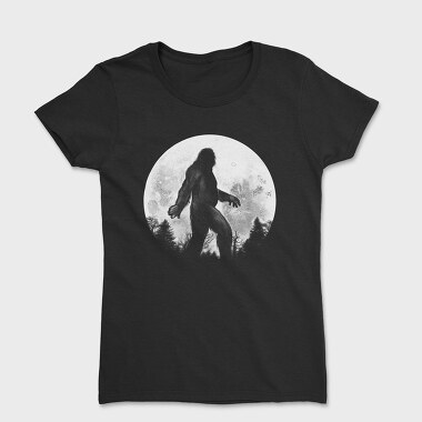 Big Foot Moon Monochrome, Tricou Femei