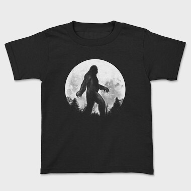 Big Foot Moon Monochrome, Tricou Copii