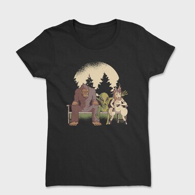 Bigfoot Alien Unicorn, Tricou Femei