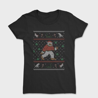 Bigfoot Ugly Sweater, Tricou Femei