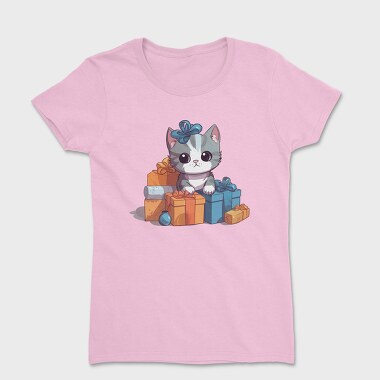 Tricou Femei, Birthday Cat