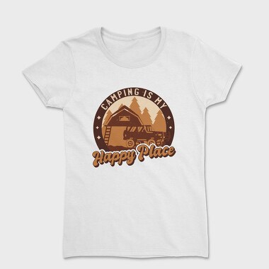 Camping Happy Place, Tricou Femei