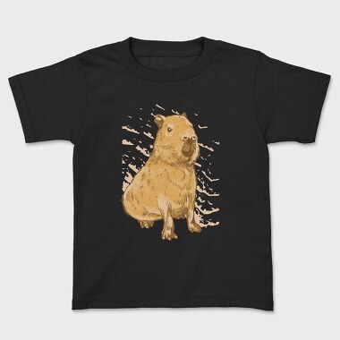 Tricou Copii, Capybara Realistic