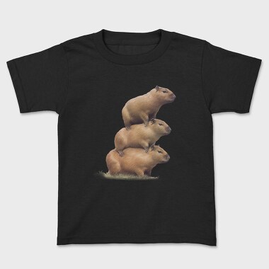 Tricou Copii, Capybara Tower