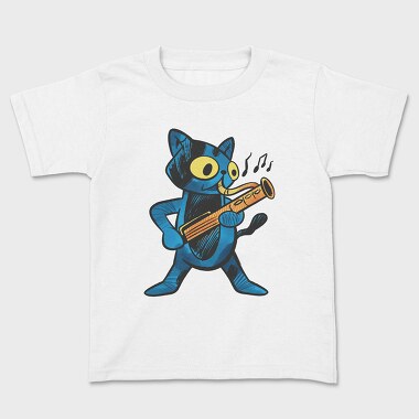 Tricou Copii, Cat Bassoon