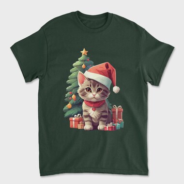 Cat Christmas Gifts, Tricou Barbati (Unisex)