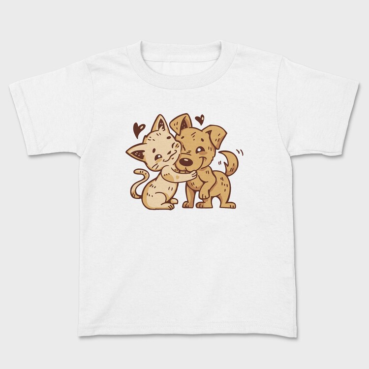 Cat Dog Hug, Tricou Copii