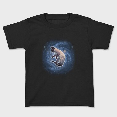 Tricou Copii, Cat Galaxy