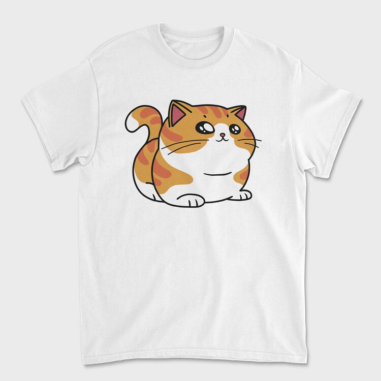 Cat Kawaii, Tricou Barbati (Unisex)