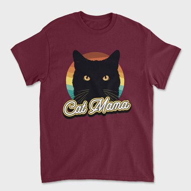 Tricou Barbati (Unisex), Cat Mama