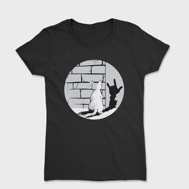 Cat Rock Sign Shadow, Tricou Femei