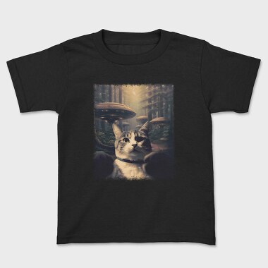 Cat With Alien Spaceships, Tricou Copii