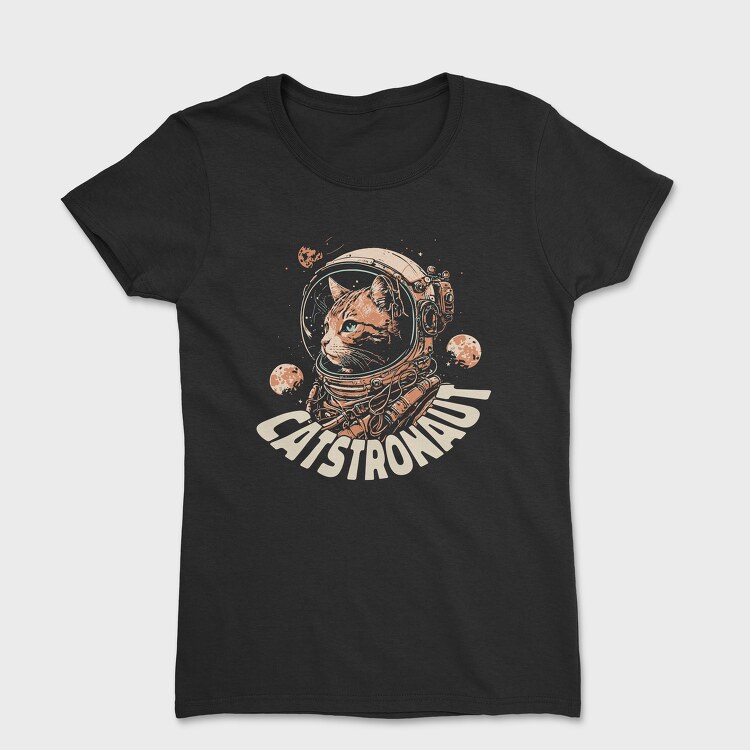 Tricou Femei, Catstronaut