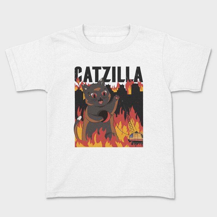 Tricou Copii, Catzilla