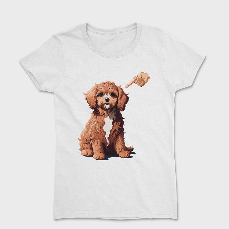 Tricou Femei, Cavapoo Finger