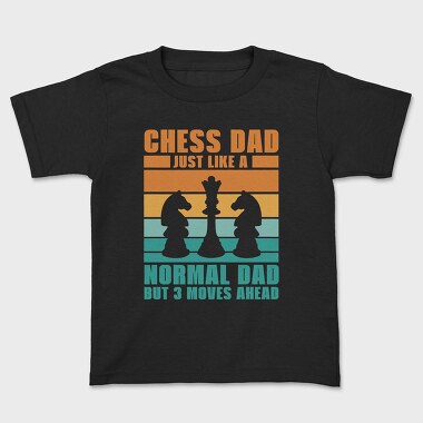 Tricou Copii, Chess Dad