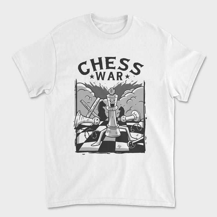 Chess War, Tricou Barbati (Unisex)