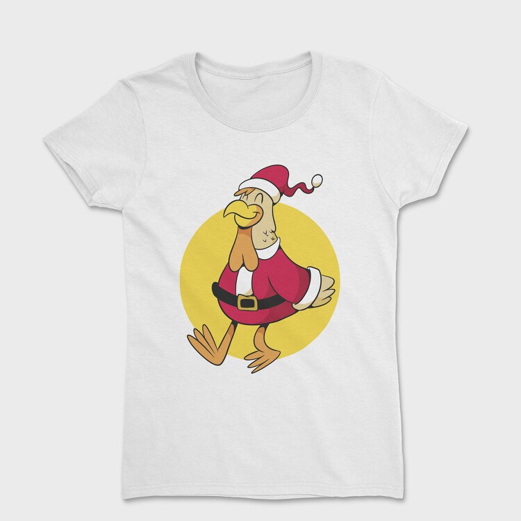 Chicken Santa, Tricou Femei