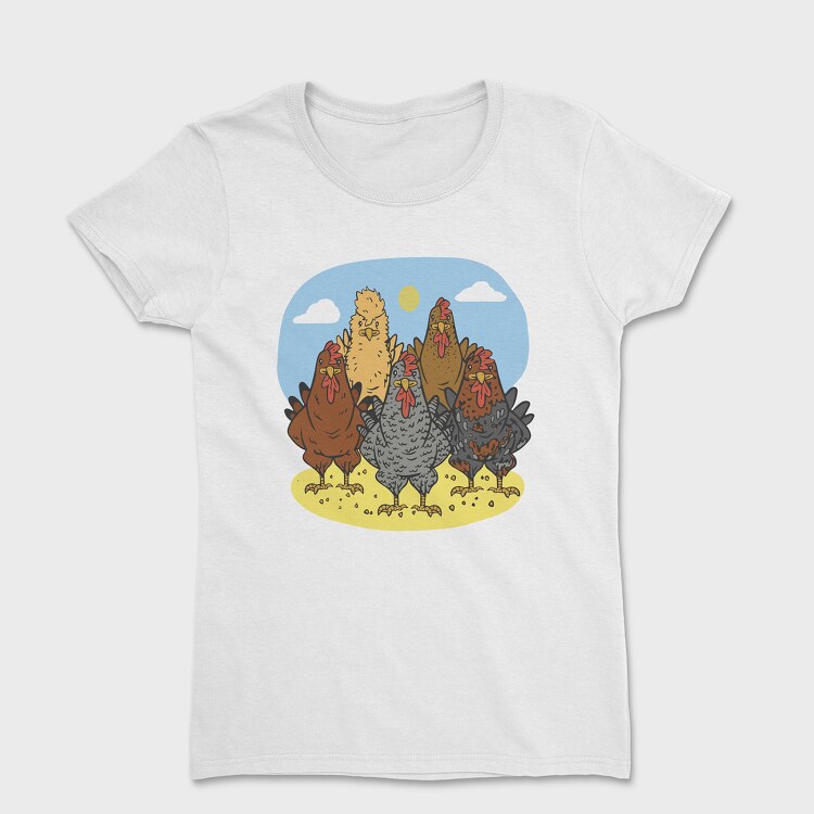 Tricou Femei, Chicken Slots