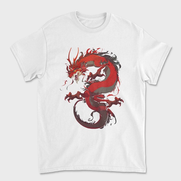 Chinese Dragon, Tricou Barbati (Unisex)