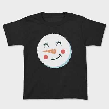 Christmas Snowman Faces 8, Tricou Copii