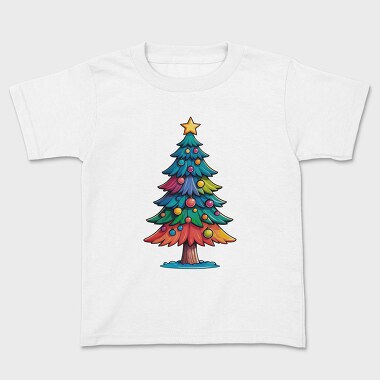 Christmas Tree Color, Tricou Copii