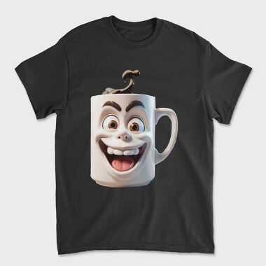 Tricou Barbati (Unisex), Coffe Crazy Screaming