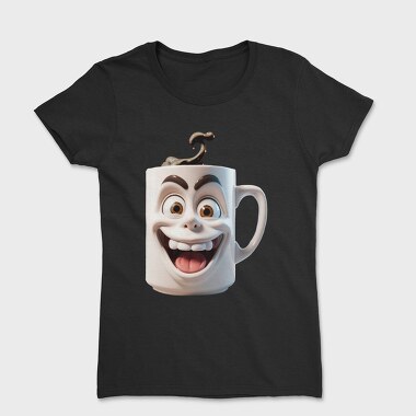 Tricou Femei, Coffe Crazy Screaming