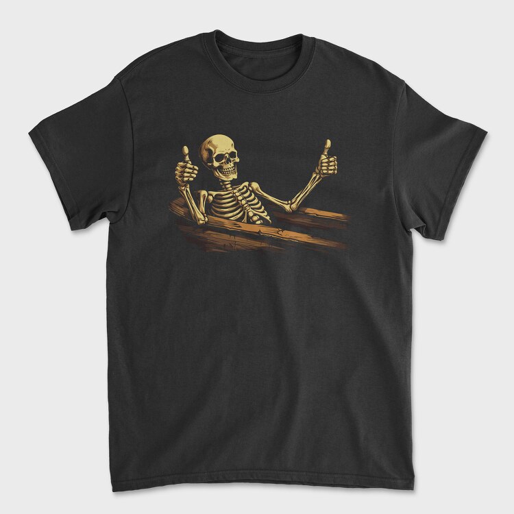 Coffin Skeleton Like, Tricou Barbati (Unisex)