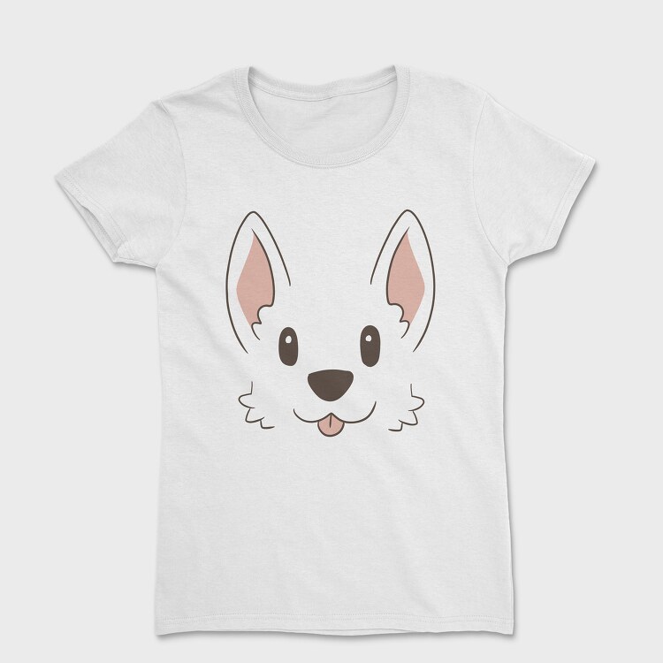 Corgi Face, Tricou Femei