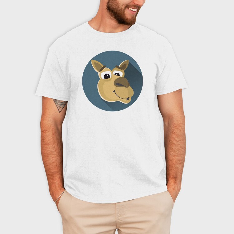 Mooch Moose Mascot, Tricou Barbati (Unisex)