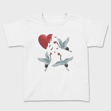 Crane Broken Heart, Tricou Copii