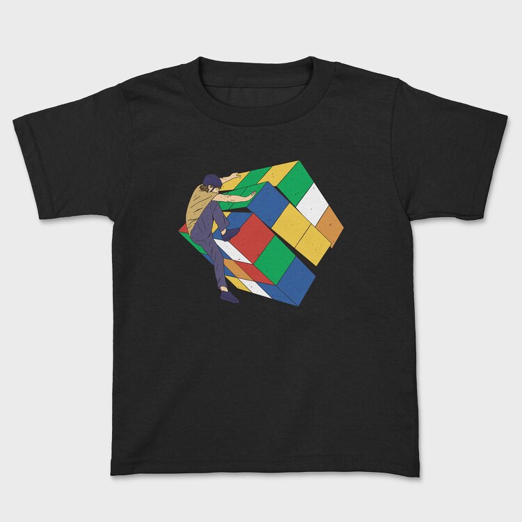 Tricou Copii, Cube Climber