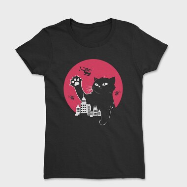 Tricou Femei, Cute Catzilla