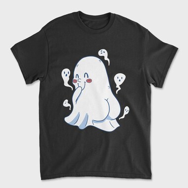 Cute Ghost, Tricou Barbati (Unisex)