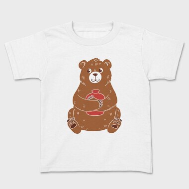 Cute Hot Water Bear, Tricou Copii