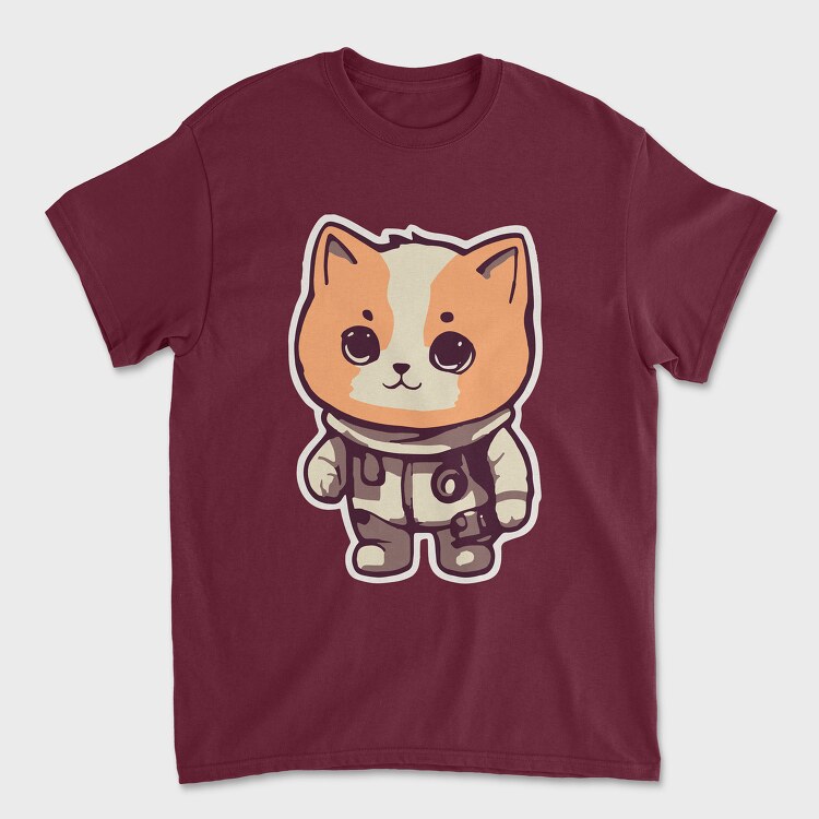 Tricou Barbati (Unisex), Cute Little Cat