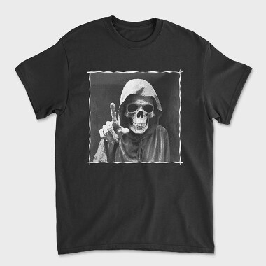 Death Pointing Finger, Tricou Barbati (Unisex)