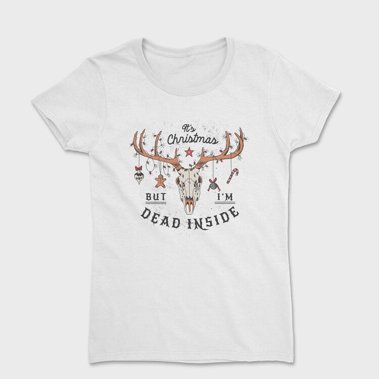 Tricou Femei, Deer Skull